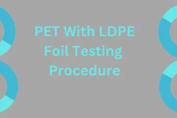 pet with ldpe foil